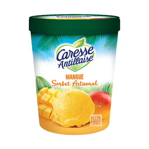 Glace Caresse Antillaise Mange